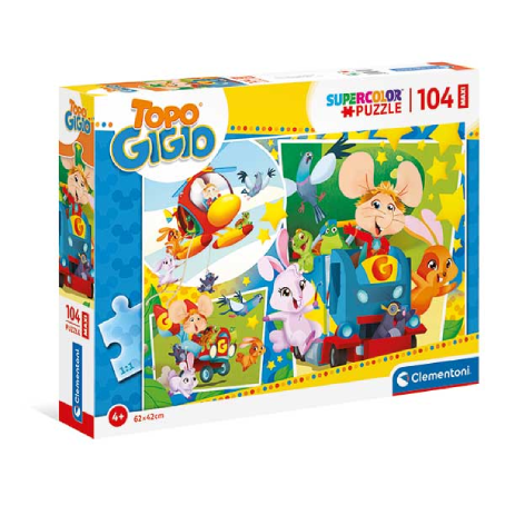 Topo Gigio – 104 pezzi – Supercolor Puzzle